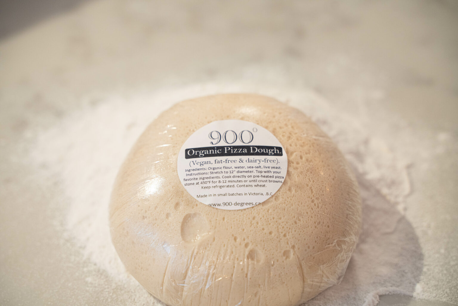 Organic Pizza Dough - Low Carb, Vegan, Gluten-Free, High In Protein, Up